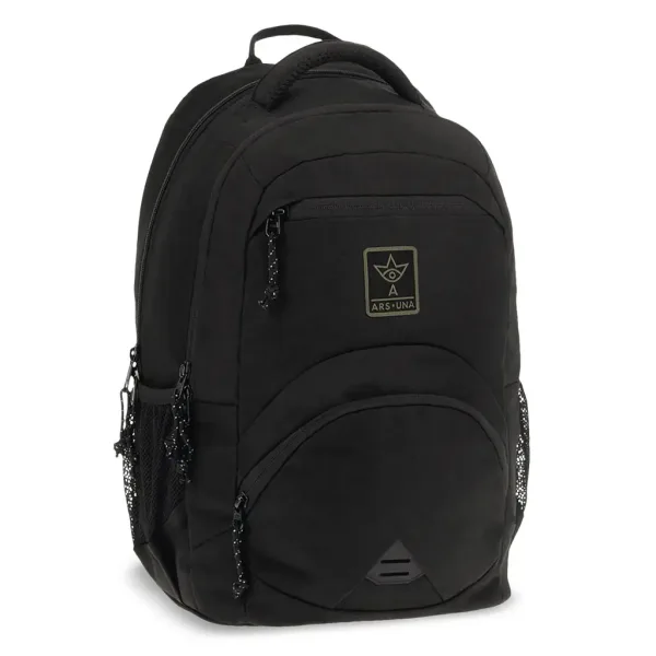 Ars Una: Cordura Black ergonomischer Schulranzen, Rucksack 33x45x24 cm Bild 1