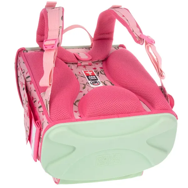 Ars Una: Cute Animals Doggie kompakter ergonomischer Schulranzen mit Magnetverschluss, Rucksack 33x41x24cm Bild 5