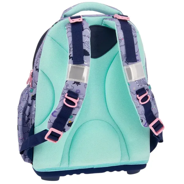 Ars Una: Cute Animals Unicorn anatomischer Schulranzen, Rucksack 33x43x22 cm Bild 3