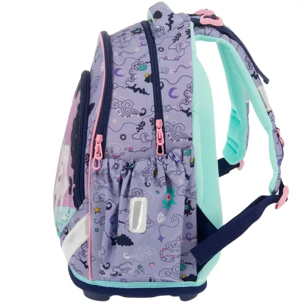 Ars Una: Cute Animals Unicorn anatomischer Schulranzen, Rucksack 33x43x22 cm Bild 4