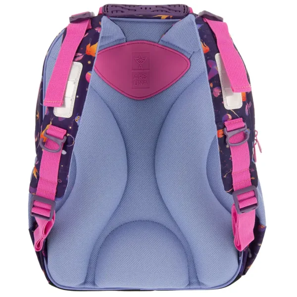 Ars Una: Enchanted ergo-fit abgerundeter Schulranzen, Rucksack 34x40x21cm Bild 3