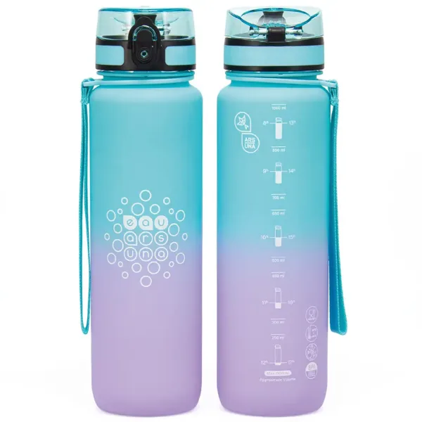 Ars Una: Orchidee BPA-freie Motivationsflasche 1000ml Bild 2