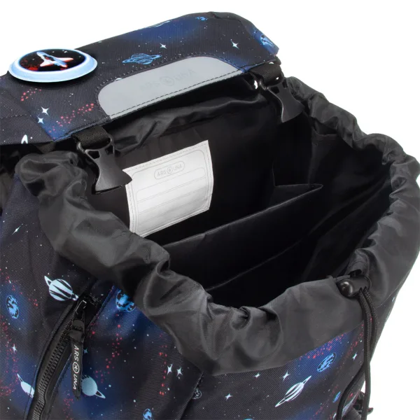 Ars Una: Space Explorer Easy-Pack Schultasche, Rucksack 27x38x18 cm Bild 7