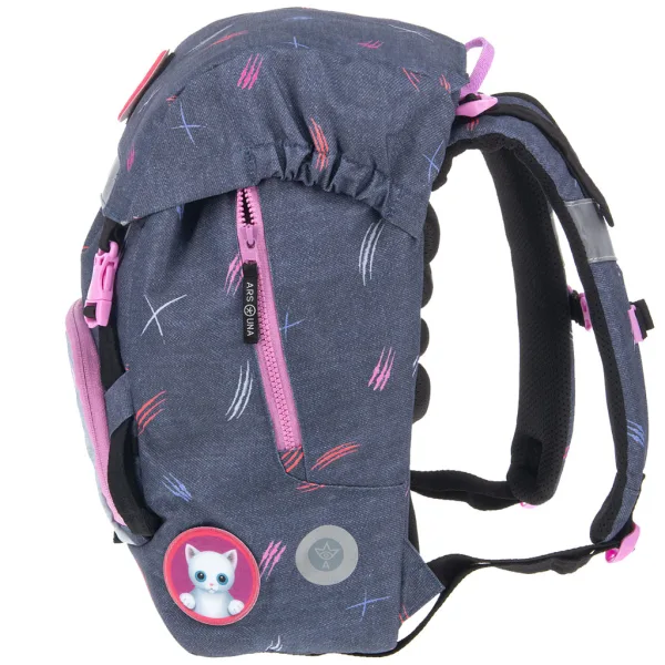 Ars Una: Think Pink Easy-Pack Schultasche, Rucksack 27x38x18 cm Bild 4