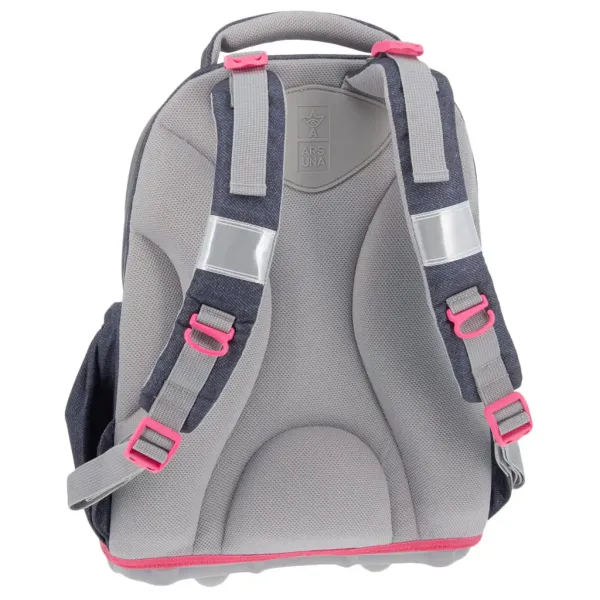 Ars Una: Think-Pink anatomischer Schulranzen, Rucksack 33x42x21cm Bild 2