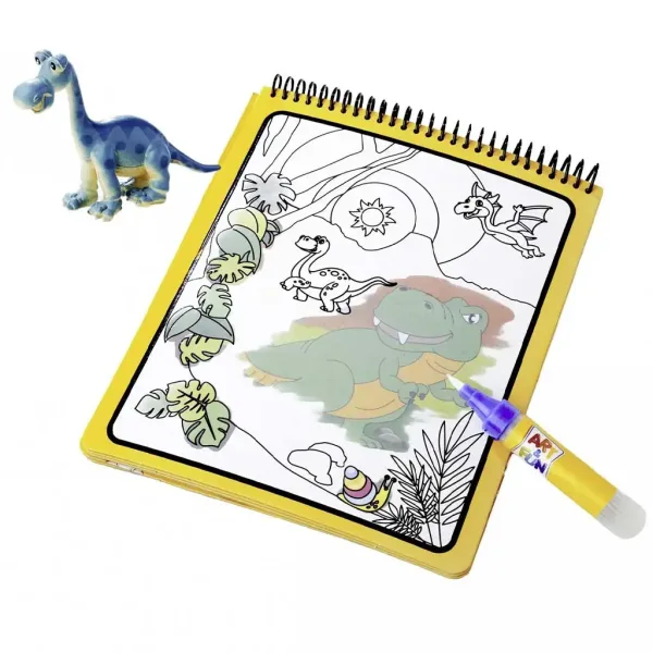 Art&Fun: Dinosaurier zeichnen mit Wasser Kreativspiel - Simba Toys Bild 2