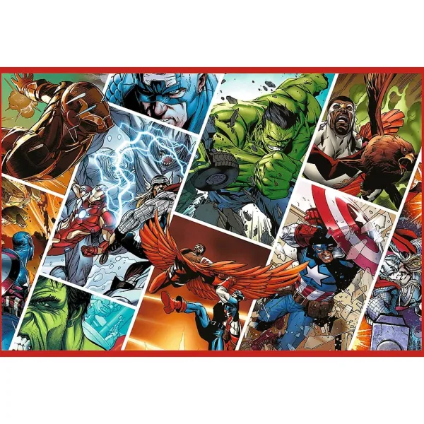 Avengers – Die Beschützer der Welt 2x200 Teile Puzzle – Trefl Bild 2