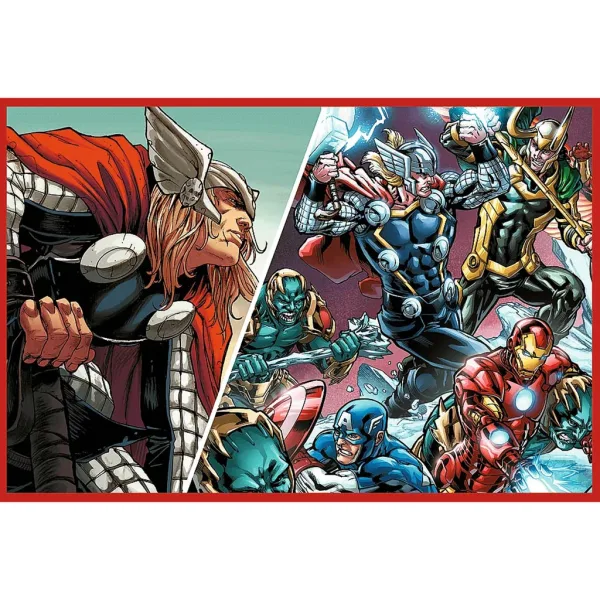 Avengers – Die Beschützer der Welt 2x200 Teile Puzzle – Trefl Bild 3