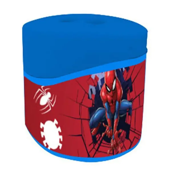 Avengers Kunststoffbehälter-Doppelspitzer mit Spiderman-Motiv Bild 2