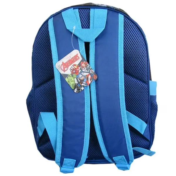 Avengers blauer Schulranzen, Rucksack 37x28x13cm Bild 2