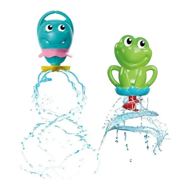 Baby lustiger Frosch Freunde Badespielzeug - Clementoni Bild 3