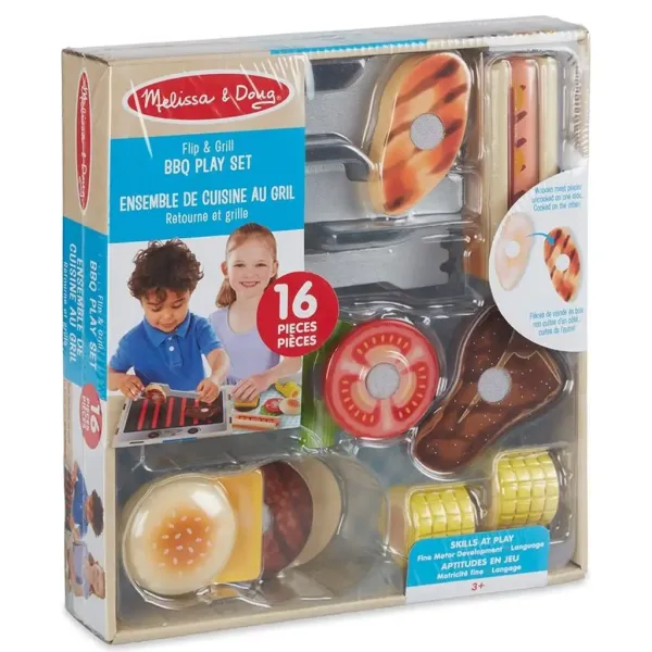 Backen und Kochen: Grill- und BBQ-Spielset - Melissa & Doug Bild 2
