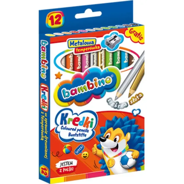 Bambino: Jumbo Buntstifte 12er-Set mit Anspitzer Bild 4