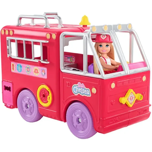 Barbie: Chelsea Feuerwehrwagen Spielset - Mattel Bild 3