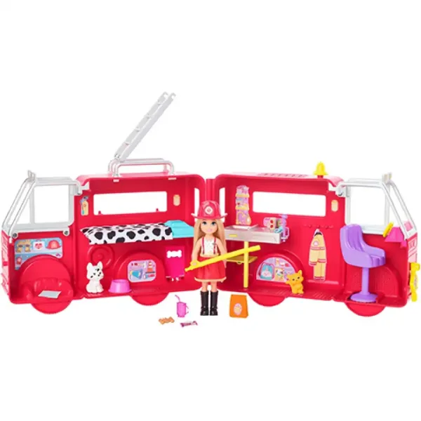 Barbie: Chelsea Feuerwehrwagen Spielset - Mattel Bild 4