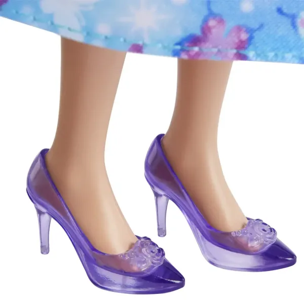 Barbie Dreamtopia: Prinzessin Puppe in blauem Schmetterlingskleid - Mattel Bild 2