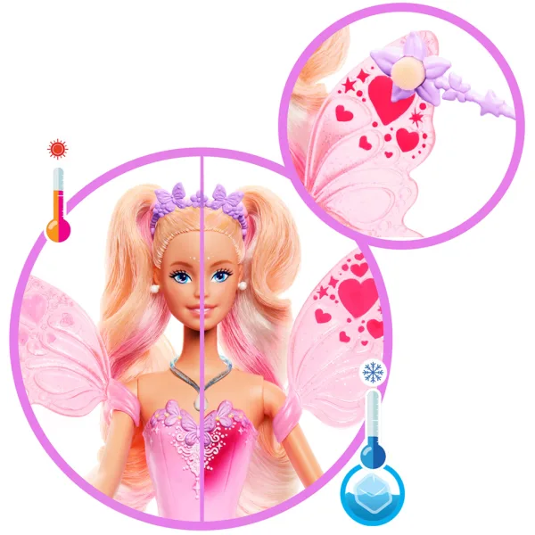 Barbie: Farbwechsel-Feenpuppe – Mattel Bild 3