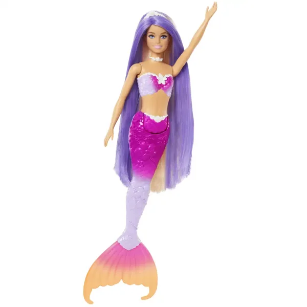 Barbie: Farbwechselnde Meerjungfrau Puppe mit Zubehör - Mattel Bild 4