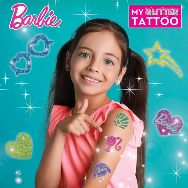 Barbie Glitzer-Tattoo-Set – Lisciani Bild 3