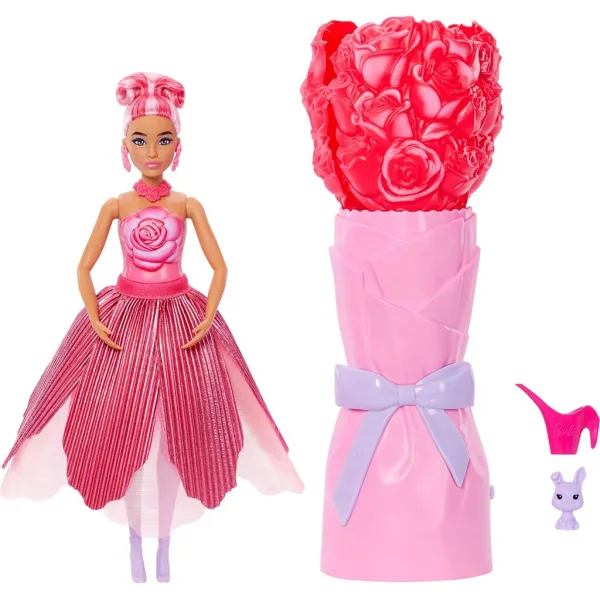 Barbie Reveal: Blumenzauber Überraschungspuppe – Rose – Mattel Bild 2