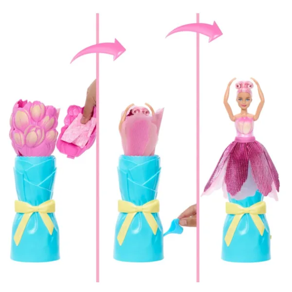 Barbie Reveal: Blumenzauber Überraschungspuppe – Tulpe – Mattel Bild 3