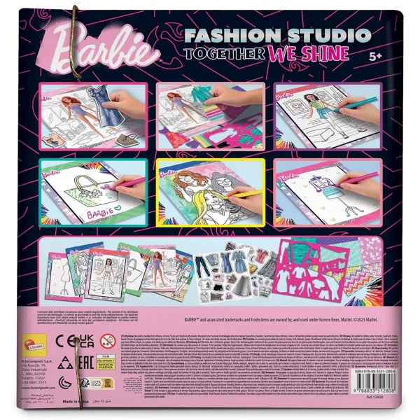 Barbie Together We Shine Mal- und Anziehset - Lisciani Bild 4