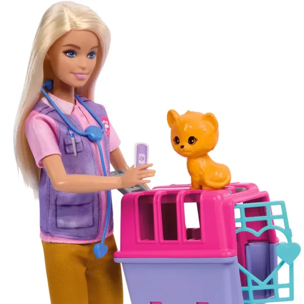 Barbie: Wildtier-Rettungskarrierepuppe mit Zubehör - Mattel Bild 3