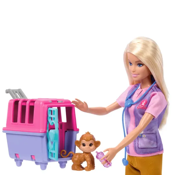 Barbie: Wildtier-Rettungskarrierepuppe mit Zubehör - Mattel Bild 4