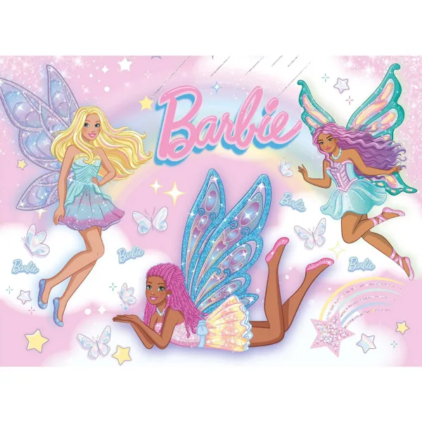 Barbie Zauberhafte Freundinnen 48-teiliges Eco Mini Puzzle 35x25cm – Lisciani Bild 2