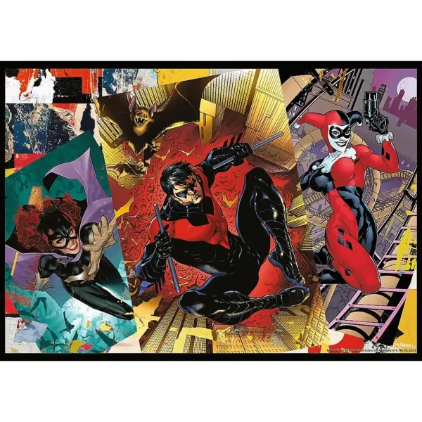 Batman Gotham Helden und Schurken 4x250-teiliges Puzzle - Trefl Bild 3