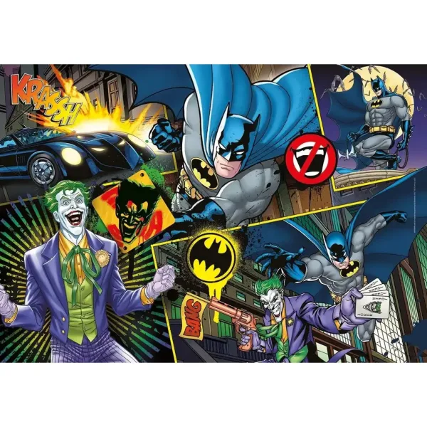 Batman gegen Joker 104-teiliges Supercolor-Puzzle - Clementoni Bild 2
