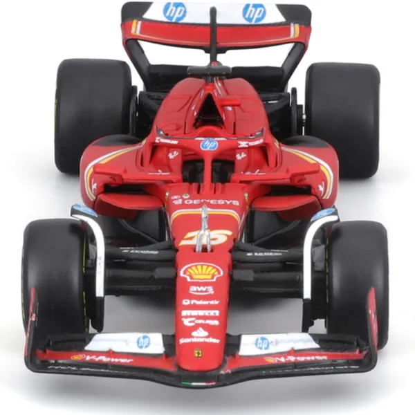 Bburago: Ferrari SF24 F1 Rennwagen Metall-Automodell 1:43 Bild 3