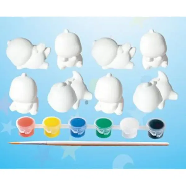 Bemalbare Dinosaurierfiguren Kreativset Bild 2