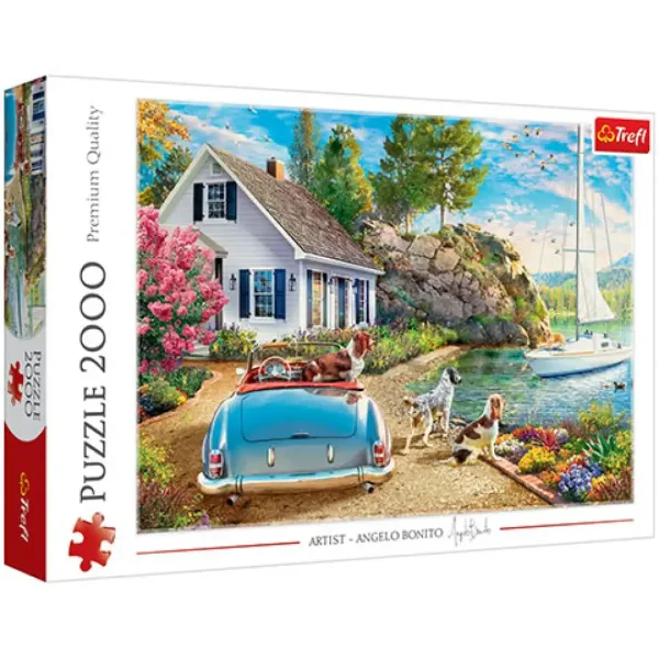 Besonderer Urlaubsort Puzzle 2000 Teile - Trefl Bild 1