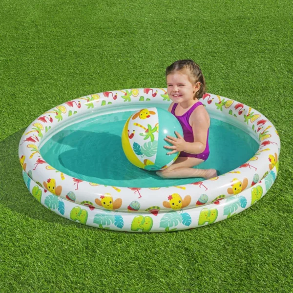Bestway: Beachtastic aufblasbares Planschbecken 3-in-1-Set Ø 122 x 20 cm Bild 2