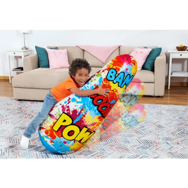 Bestway: Bob Bag™ Comic Blast aufblasbarer Boxsack 119 cm Bild 2