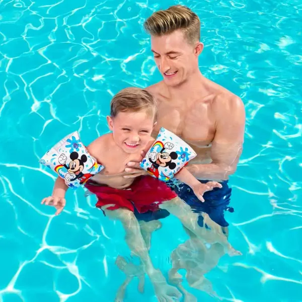 Bestway: Disney Junior® Micky Maus Schwimmflügel für Kinder von 3–6 Jahren Bild 2