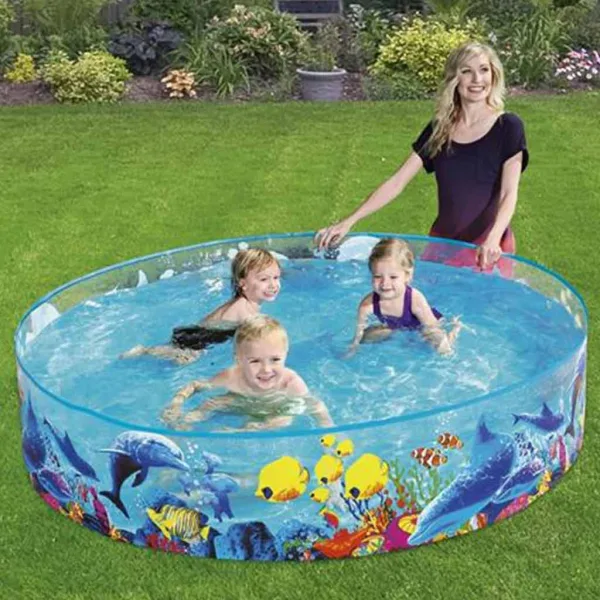 Bestway: Fill N Fun Odyssey Hartwand-Kinderpool, Ø 183 x 38 cm Bild 3