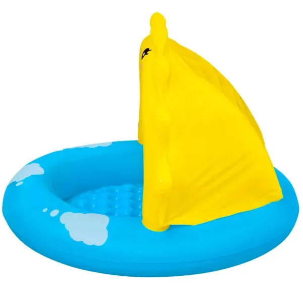 Bestway: Fröhliches Planschbecken mit Sonnenmotiv 101 x 97 x 71 cm Bild 2