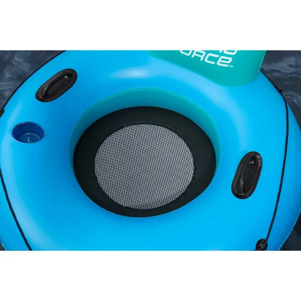 Bestway: Hydro Force® White Cap Rider™ Schwimmring mit Rückenlehne 106 x 45 cm Bild 2