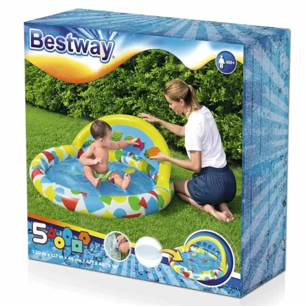 Bestway: Lil Splash & Learn™ Planschbecken 120 x 117 x 46 cm Bild 3