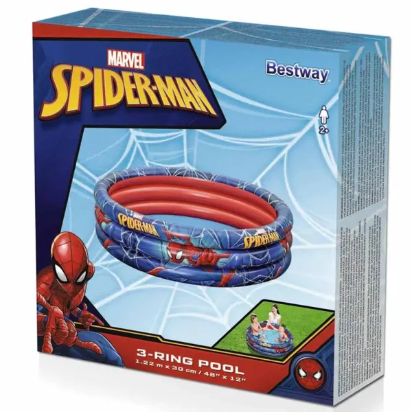Bestway: Marvel Spider-Man Planschbecken Ø 122 x 25 cm Bild 3