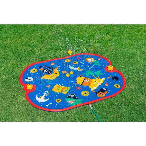 Bestway: Planschbecken mit Wasserspritzer, Piratenmotiv, 170 x 140 cm Bild 3