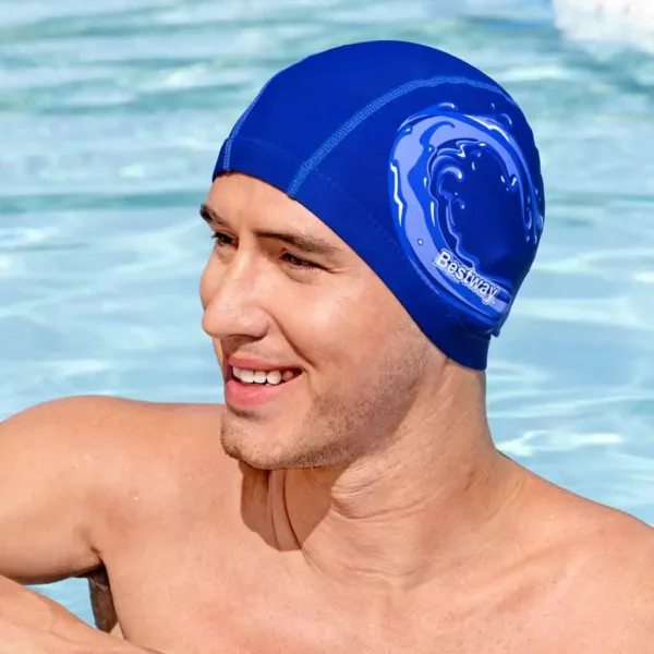 Bestway: Sleek N Stretch Premium™ Textil Schwimmkappe ab 14 Jahren Bild 2