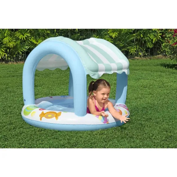 Bestway: Sweet Shoppe™ Planschbecken mit Sonnendach Ø 104 x 84 cm Bild 3
