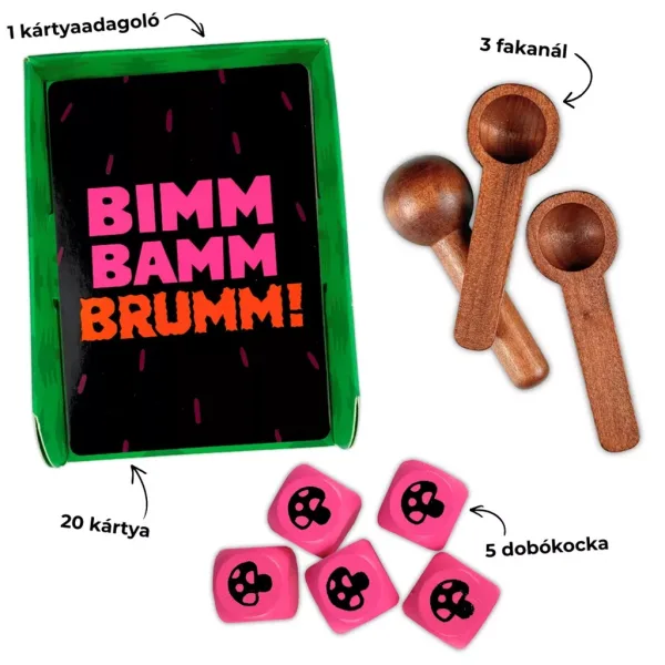 Bimm Bamm Brumm! Gesellschaftsspiel Bild 3
