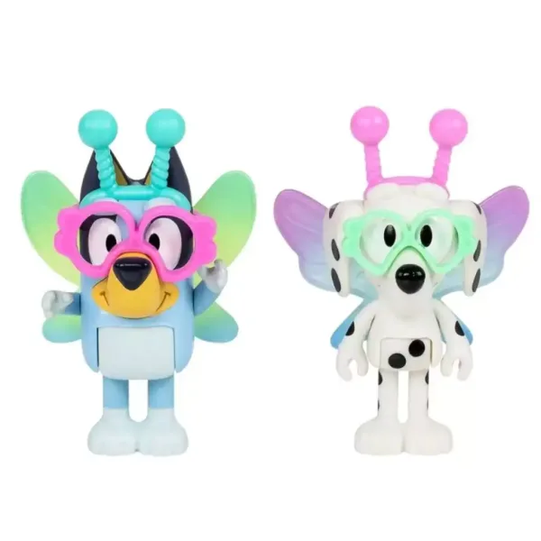 Bluey Außerirdische: Bluey und Chloe Figuren-Set Bild 2