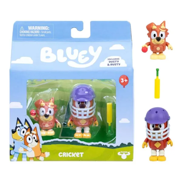 Bluey: Doppel-Figurenpaket - Cricket Bild 2