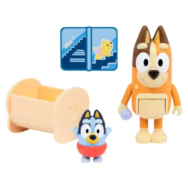 Bluey: Doppelte Charakterfigur-Packung - Baby Bluey und Chilli Bild 2