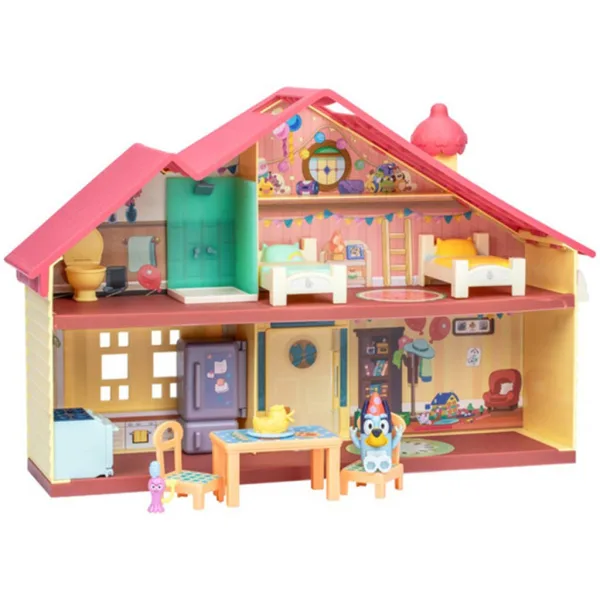 Bluey: Festliches Familienhaus Spielset mit feierlicher Bluey-Figur Bild 6